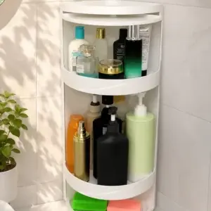 Multi-Layer Bathroom Corner Storage Rack