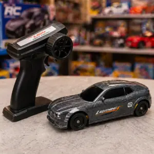 Remote Control Racing Sports Car – Lightning Black Beast Edition