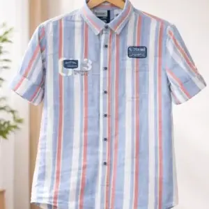 Men’s Premium Striped Casual Shirt – Modern Summer Style