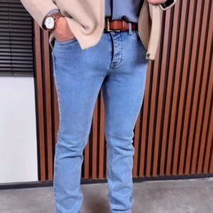 Light Blue Slim Fit Jeans