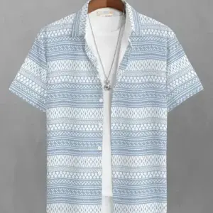 BreezeWave Printed Summer Shirt – Cool Patterns, Easy Comfort