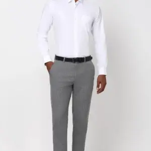 Elite White Formal Shirt – Crisp. Clean. Powerful.